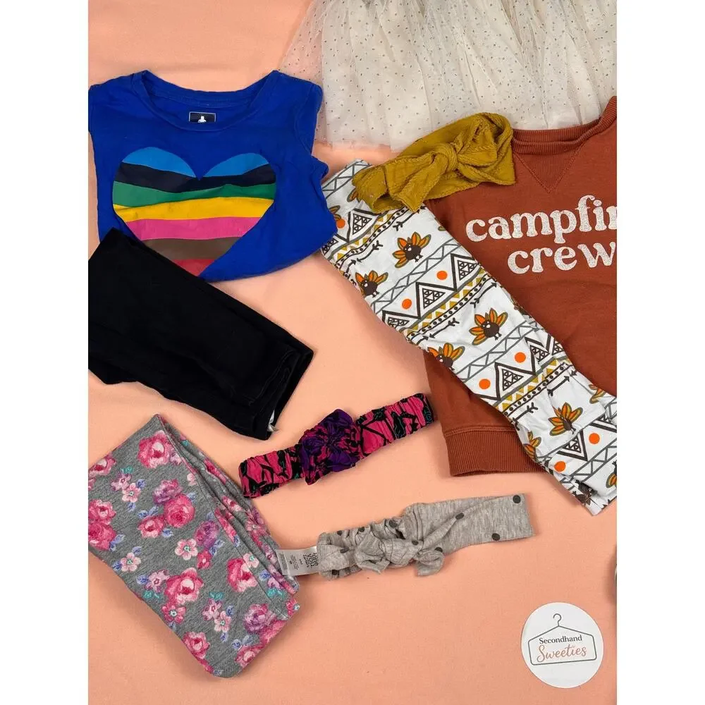 Baby Toddler Girl 24M/2T Fall Winter Clothing Bundle 17 Pieces | SKU #615